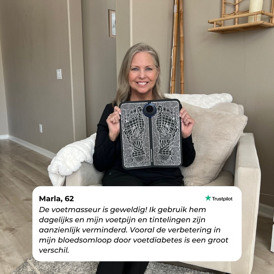 ReliveX™ Voetmassager – Verlicht klachten bij voetdiabetes, in slechts 15 minuten per dag - ReliveX