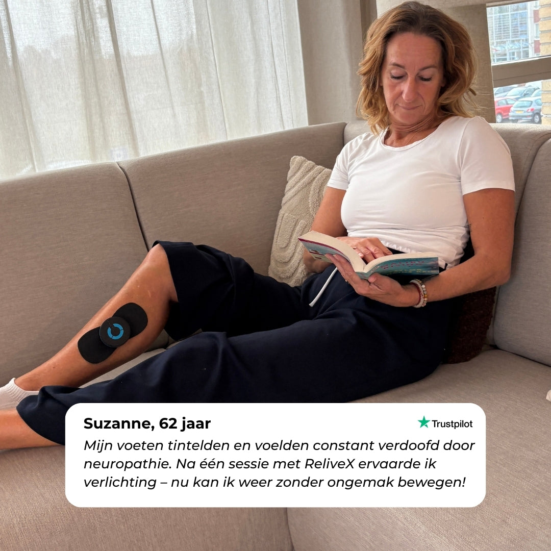 ReliveX™ Multifunctionele Massager  - Zware, onrustige of gezwollen benen?