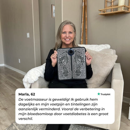 ReliveX™ Voetmassager – Verlicht klachten bij voetdiabetes, in slechts 15 minuten per dag